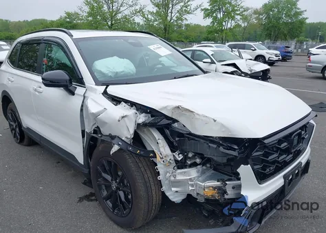 2025 Honda Cr-V Hybrid Sport z USA, uszkodzony, nr VIN 5J6RS6H59SL014933